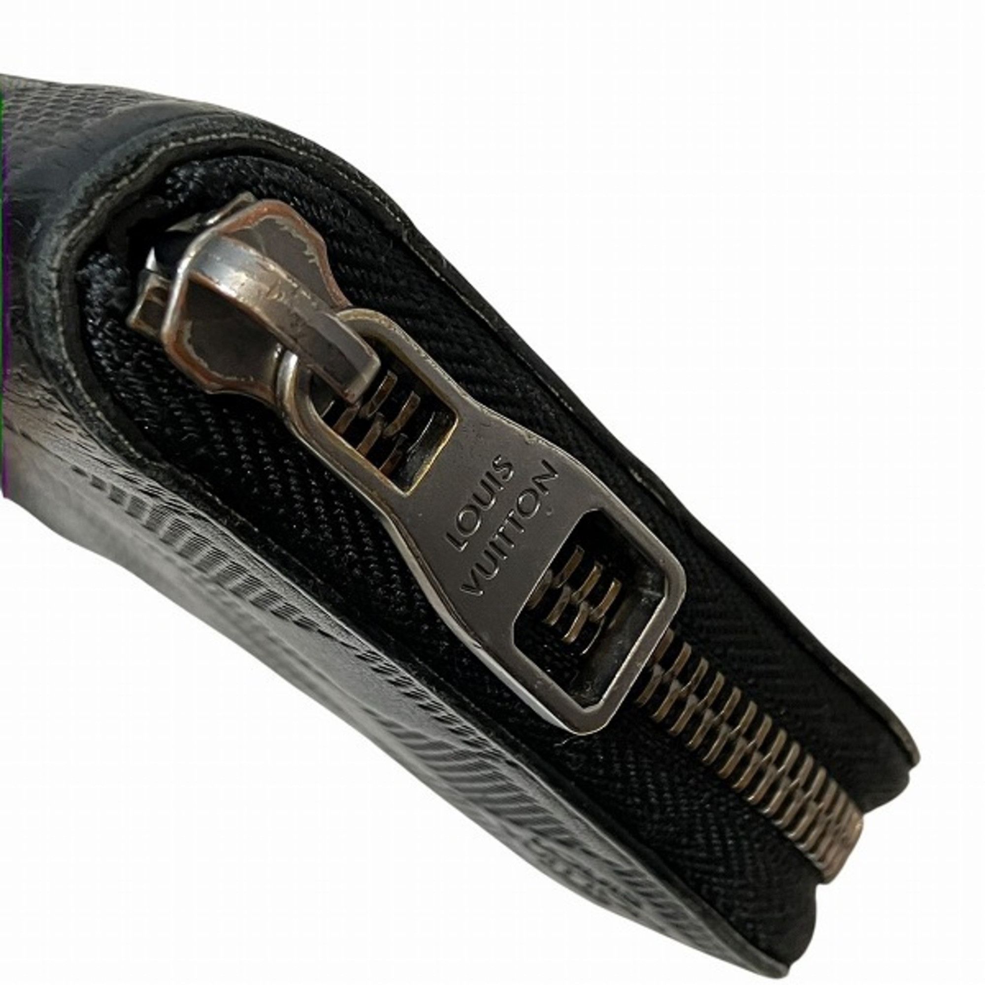 Louis Vuitton Louis Vuitton Damier Infini Zippy Wallet Vertical N63548 Long Men's Size ONE SIZE - 8 Thumbnail