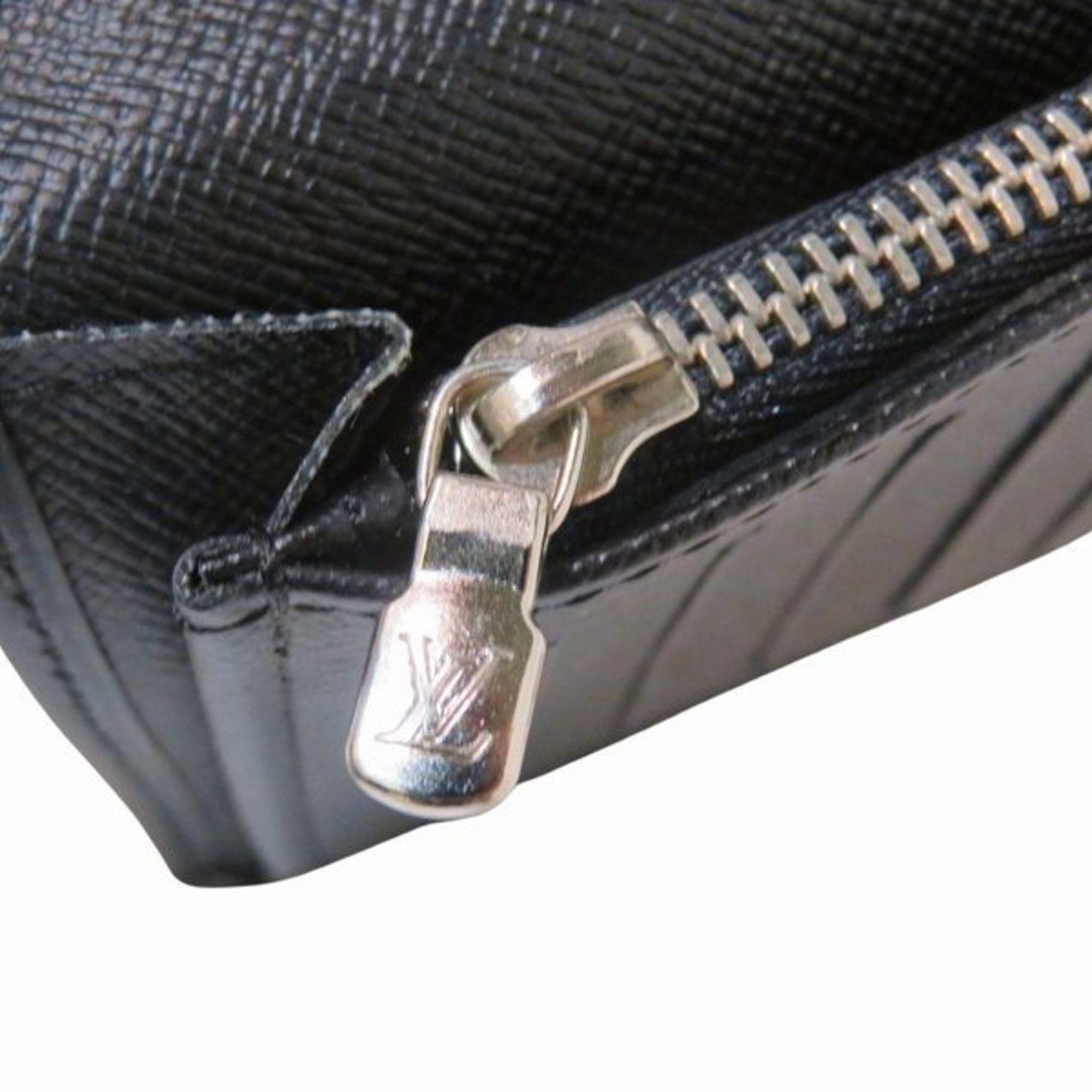 Louis Vuitton Louis Vuitton Epi Portefeuille Plaza M60622 Noir Long Wallet Bi-fold Men's Size ONE SIZE - 7 Thumbnail