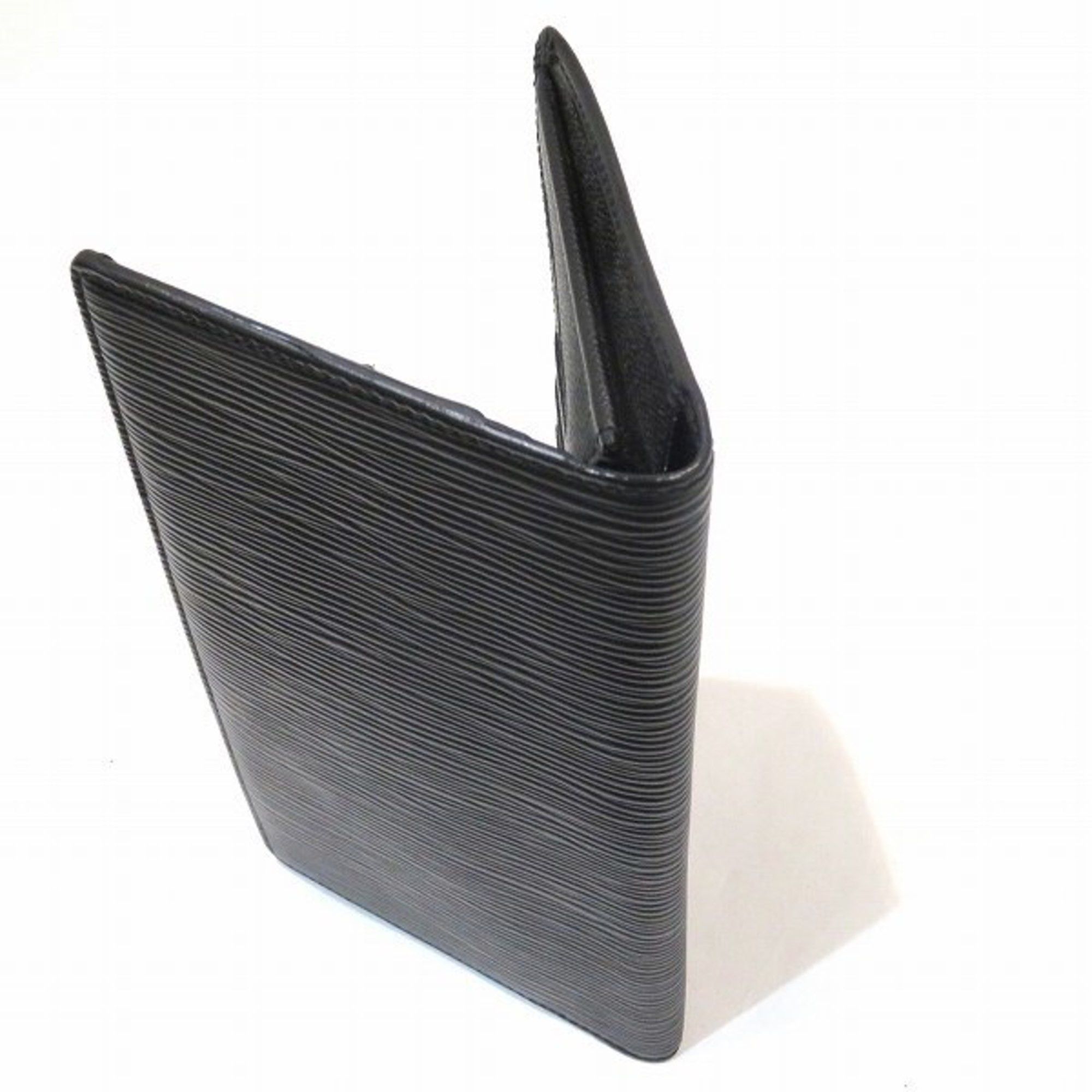 Louis Vuitton Louis Vuitton Epi Portefeuille Plaza M60622 Noir Long Wallet Bi-fold Men's Size ONE SIZE - 8 Thumbnail