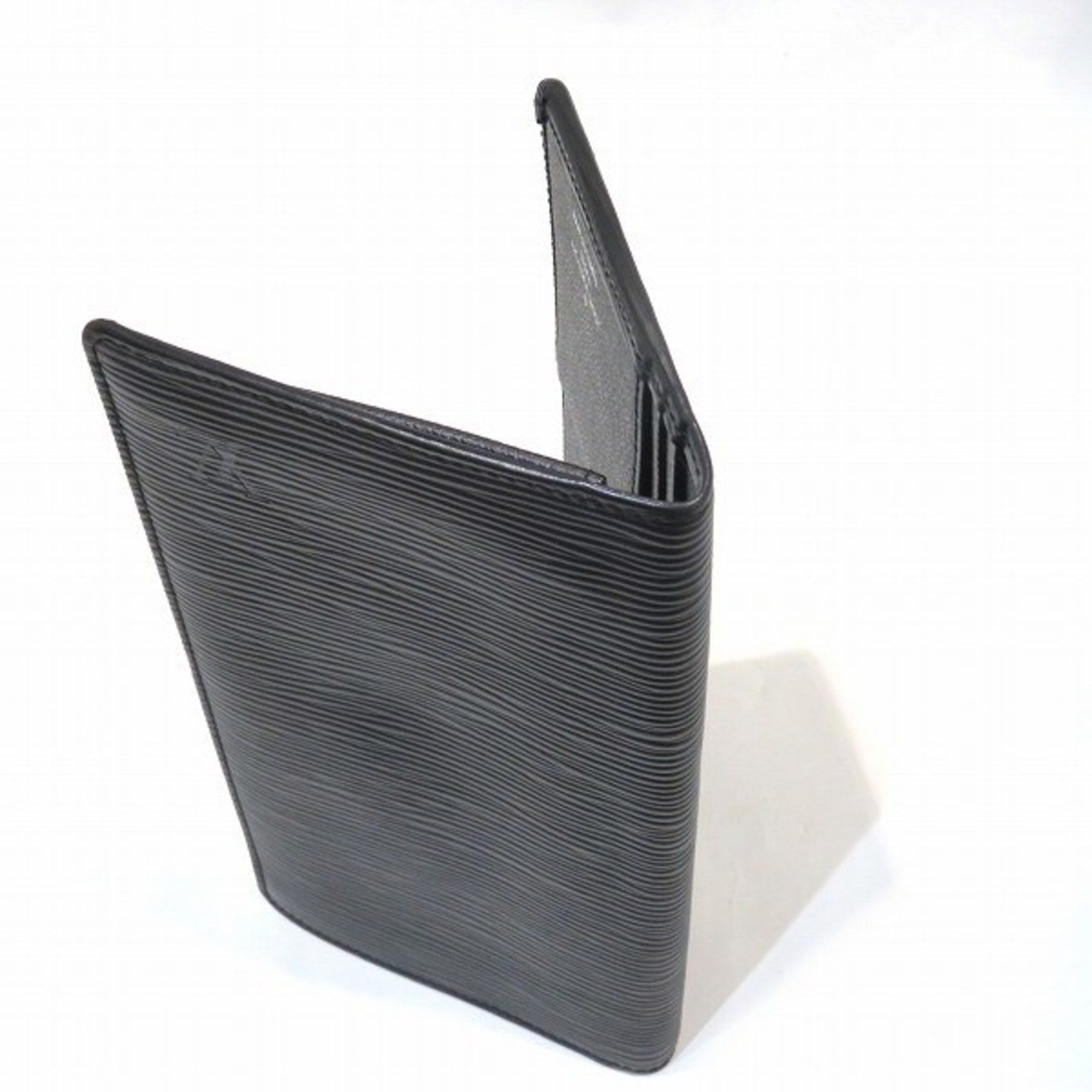 Louis Vuitton Louis Vuitton Epi Portefeuille Plaza M60622 Noir Long Wallet Bi-fold Men's Size ONE SIZE - 9 Thumbnail