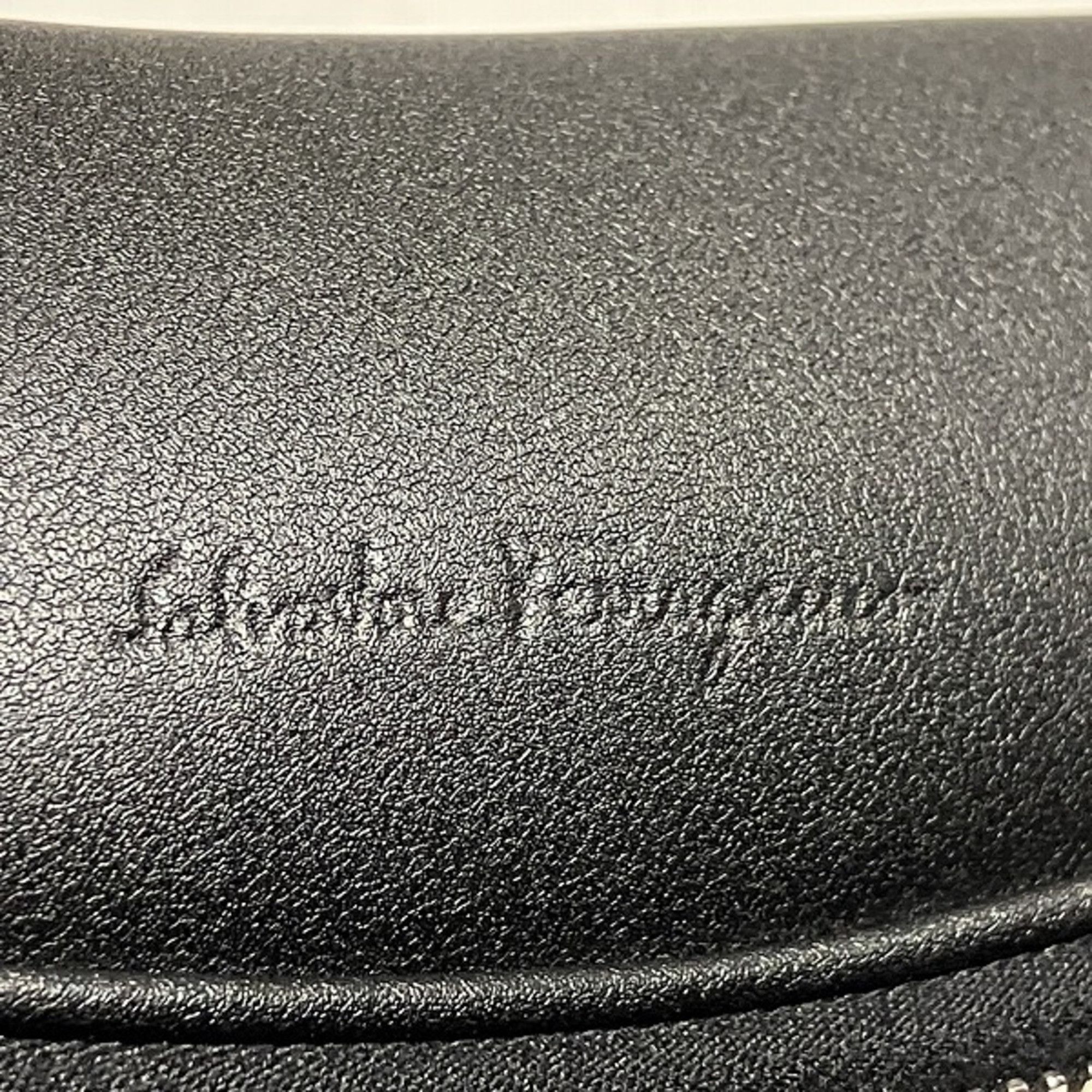 Salvatore Ferragamo Salvatore Ferragamo Ferragamo Gancini FZ24-A226 Body Bag, Waist Pouch, Men's Size ONE SIZE - 7 Thumbnail