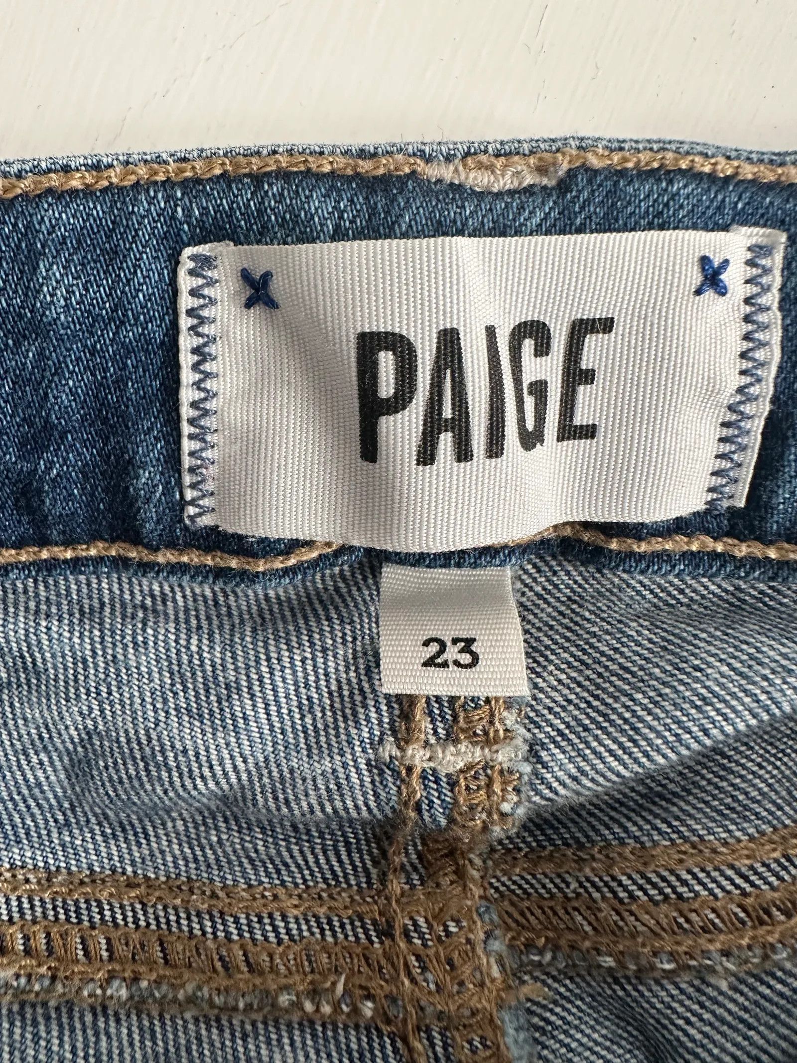 Paige Paige Jeans Size 23" - 5 Thumbnail