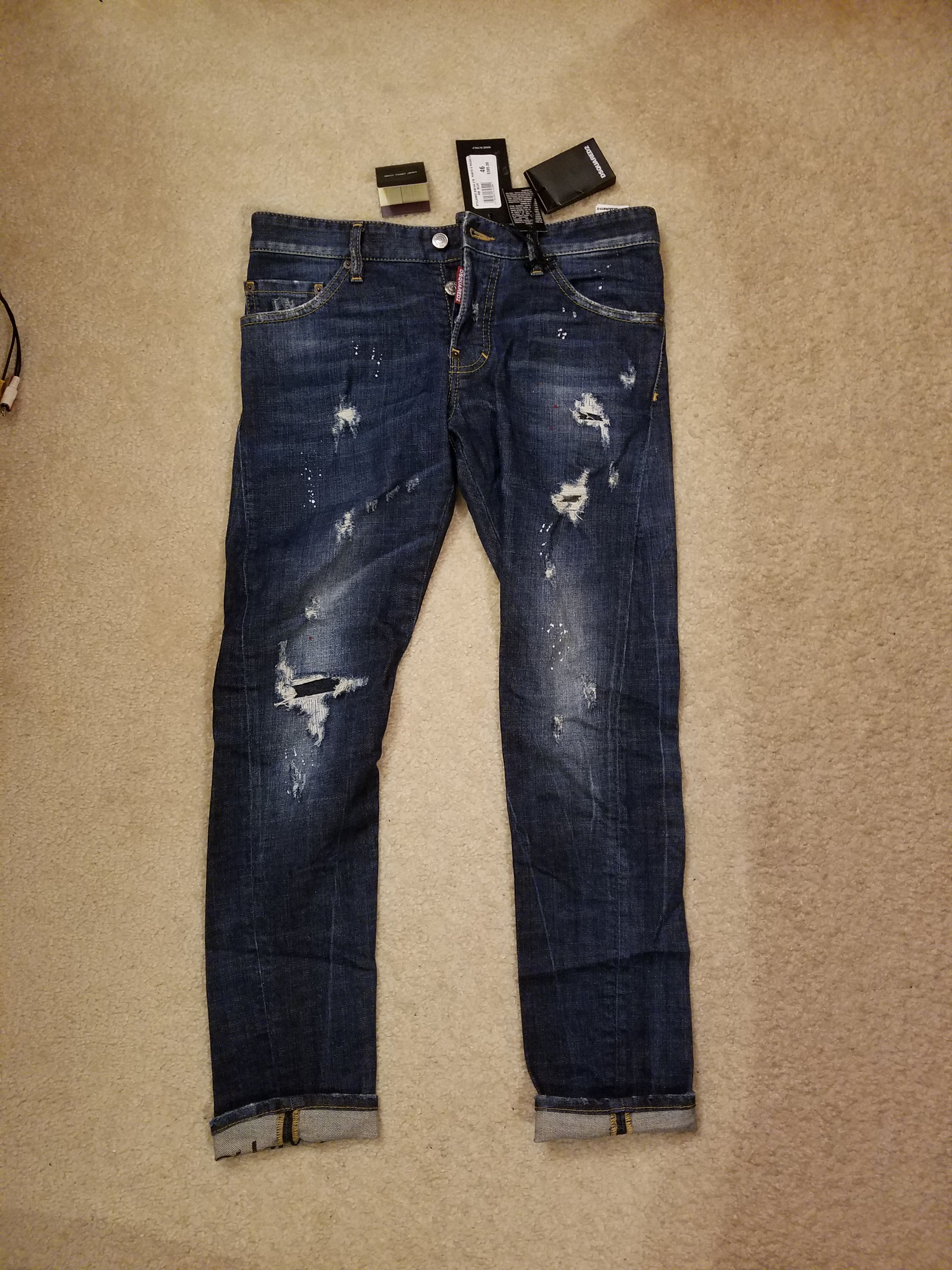 Dsquared2 Distressed jeans Size US 30 / EU 46 - 1 Thumbnail