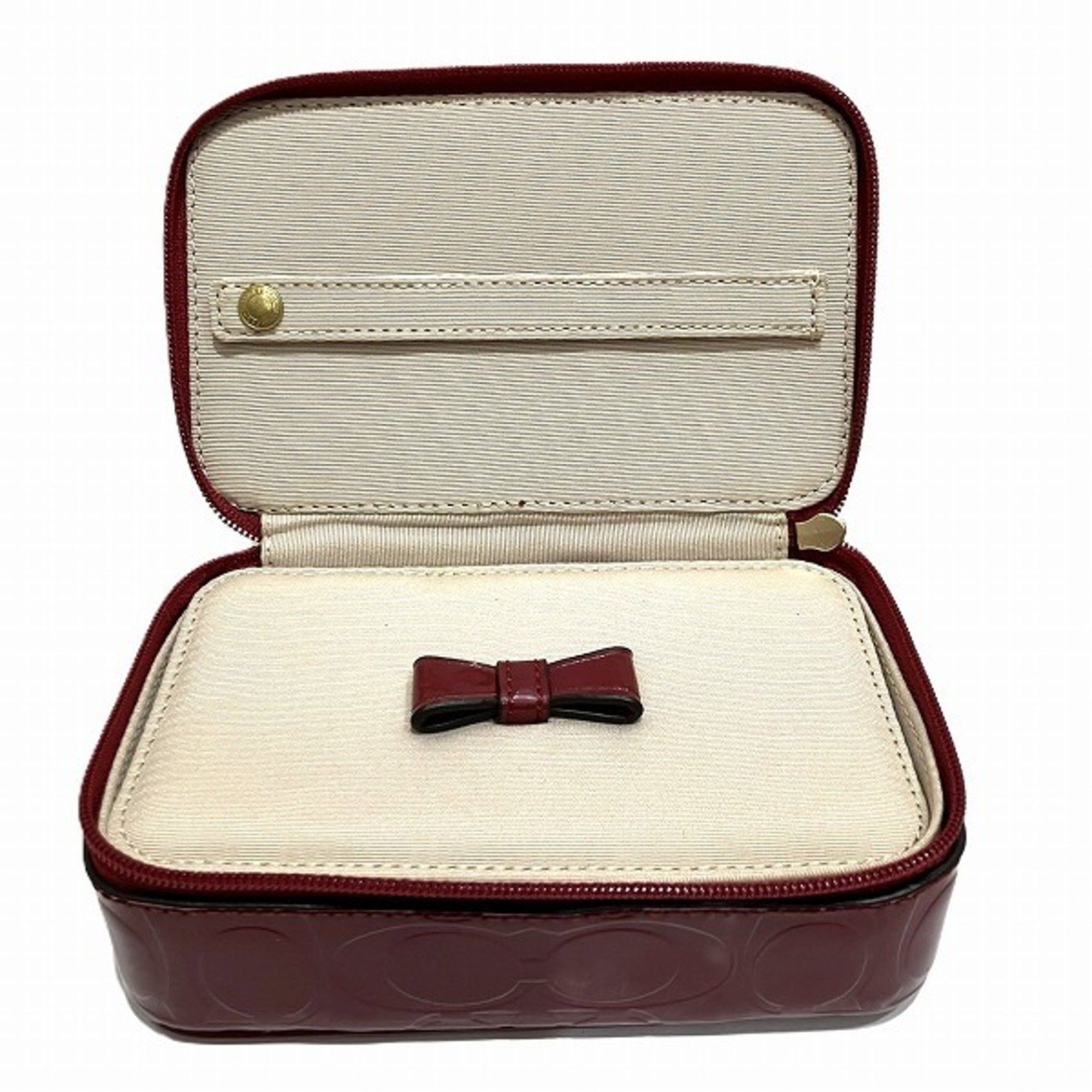 Coach COACH Signature Case, Small Items, Pouch, Women's Size ONE SIZE - 4 Thumbnail