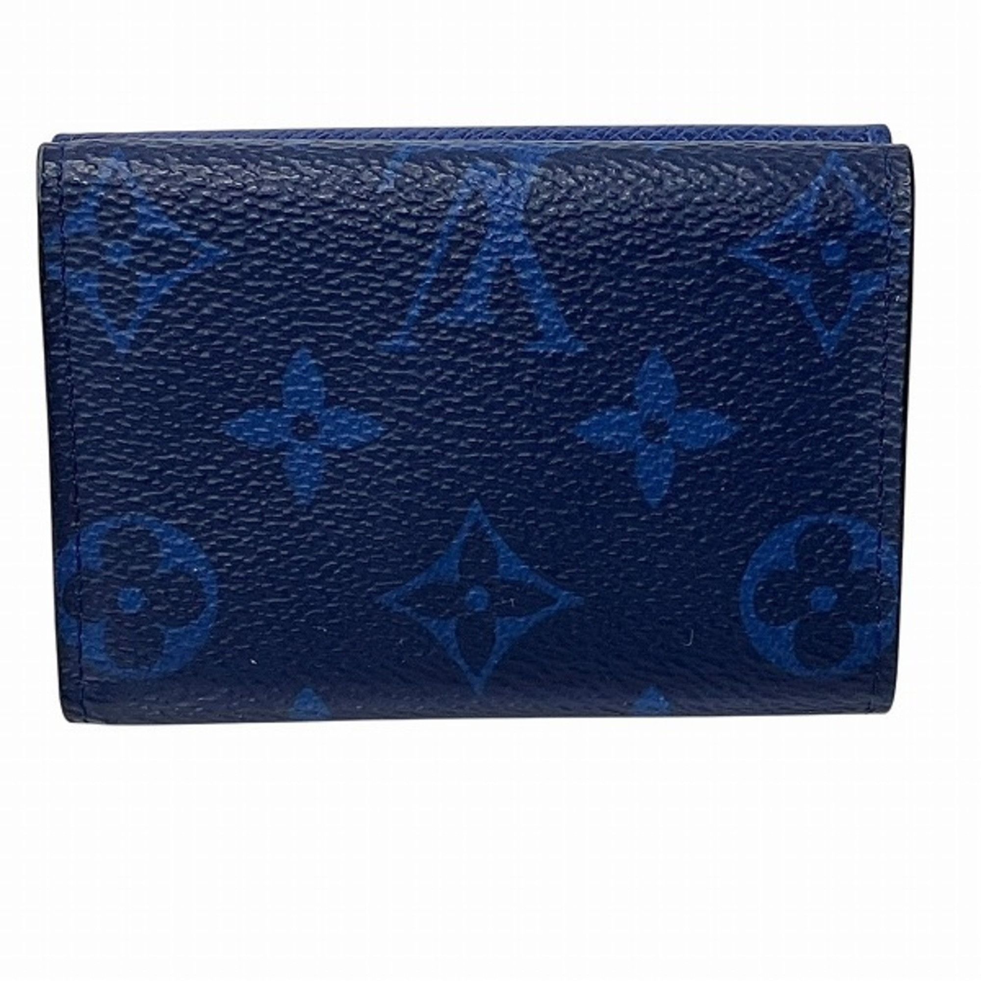 Louis Vuitton Louis Vuitton Taiga Lama Discovery Compact Wallet M67620 Tri-fold for Men Size ONE SIZE - 8 Thumbnail