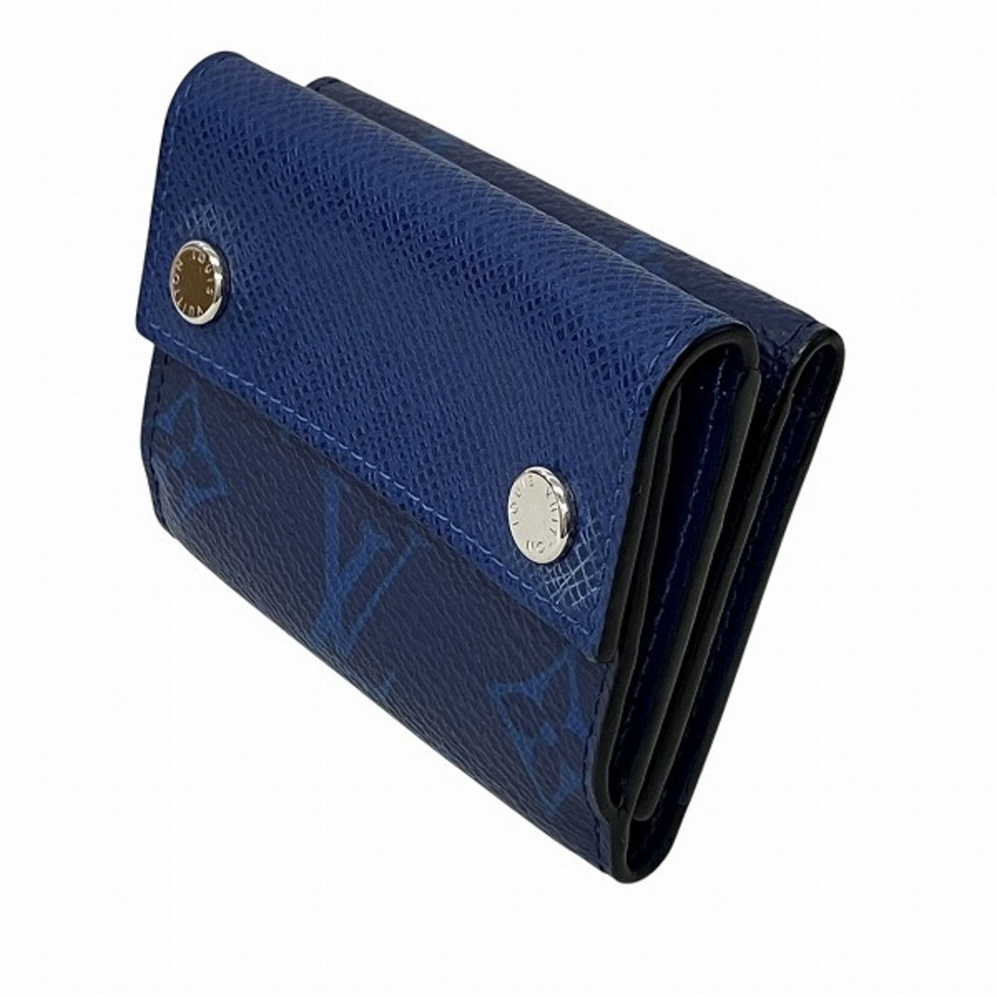 Louis Vuitton Louis Vuitton Taiga Lama Discovery Compact Wallet M67620 Tri-fold for Men Size ONE SIZE - 9 Thumbnail