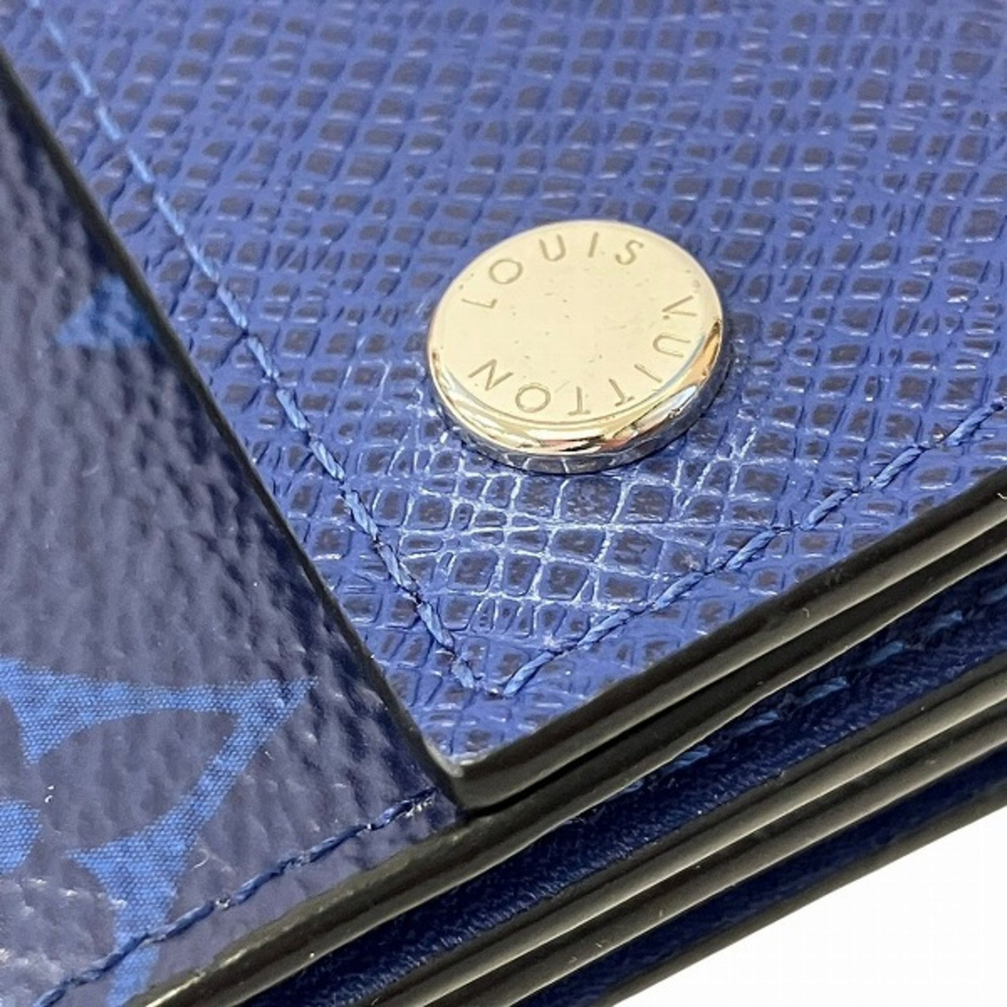 Louis Vuitton Louis Vuitton Taiga Lama Discovery Compact Wallet M67620 Tri-fold for Men Size ONE SIZE - 7 Thumbnail