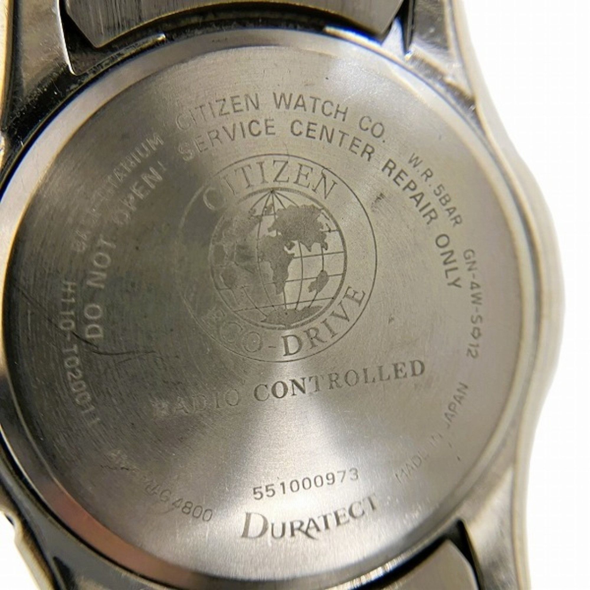Citizen Citizen Exceed AS7090-51A Radio Solar Watch Men's Size ONE SIZE - 5 Thumbnail