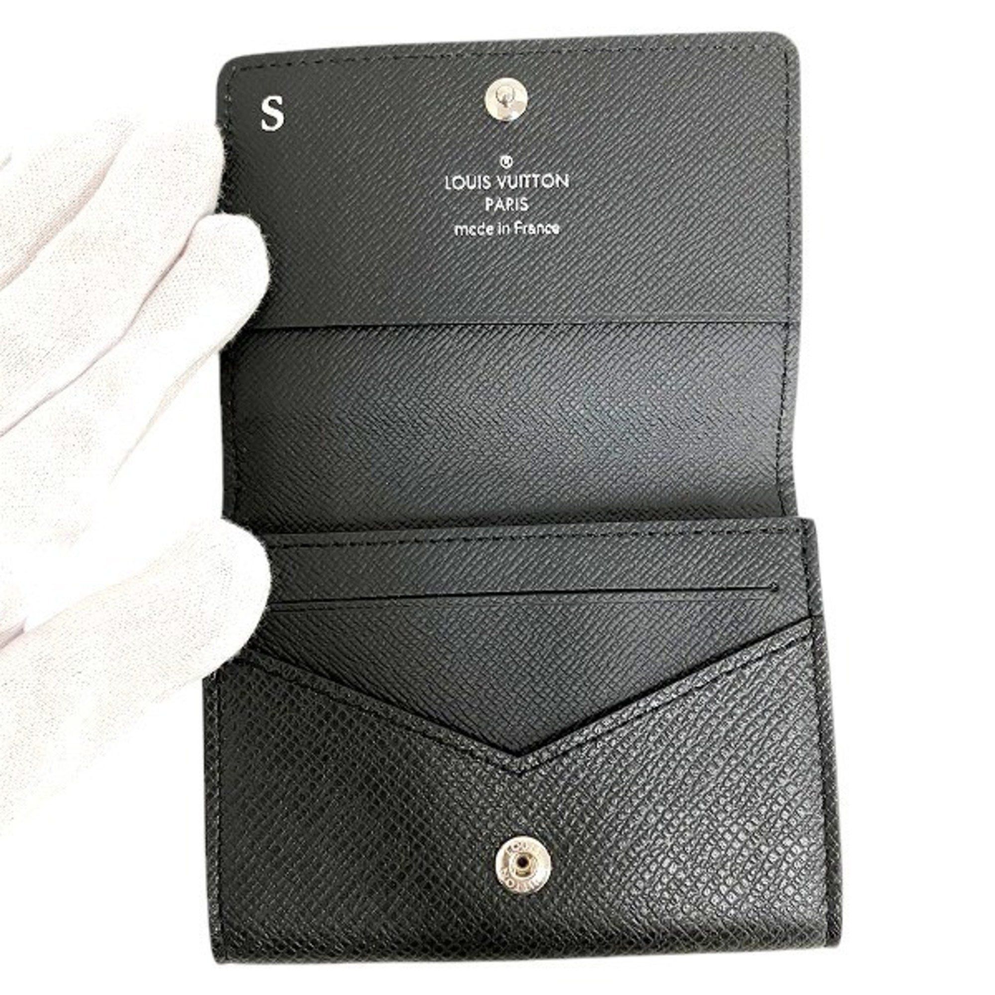 Louis Vuitton Louis Vuitton Taiga Envelope Carte de Visite NM M64595 Men's Accessories Size ONE SIZE - 3 Thumbnail