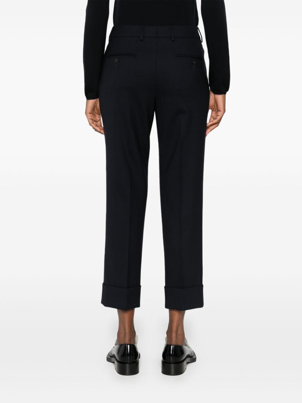 Incotex TAPERED WOOL TROUSERS Size 32" / US 10 / IT 46 - 3 Thumbnail