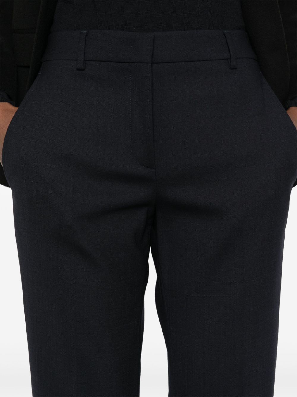 Incotex TAPERED WOOL TROUSERS Size 32" / US 10 / IT 46 - 4 Thumbnail