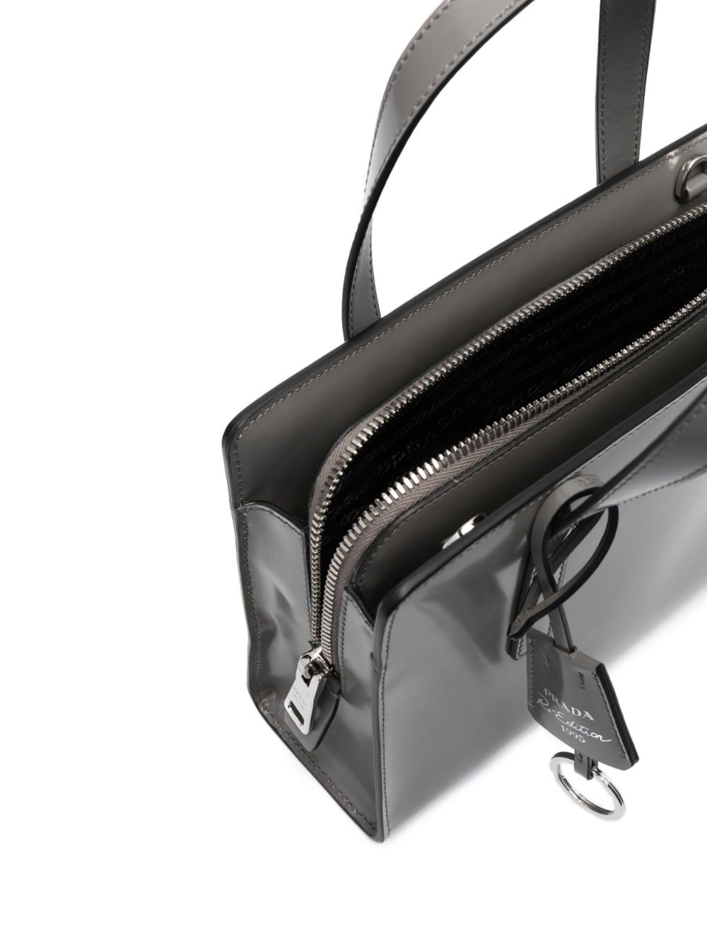 Prada PRADA RE-EDITION 1995 MINI BRUSHED LEATHER BAG Size ONE SIZE - 3 Thumbnail