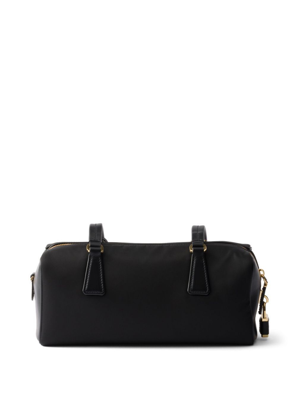 Prada RE-NYLON AND LEATHER MEDIUM TOP-HANDLE BAG WITH PADLOCK Size ONE SIZE - 2 Thumbnail