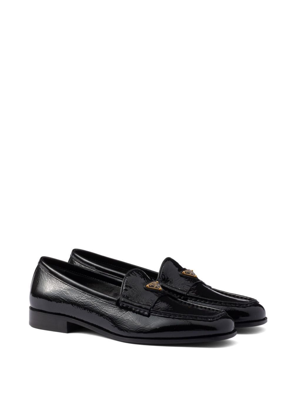 Prada PATENT LEATHER LOAFERS Size US 8.5 / IT 38.5 - 3 Thumbnail