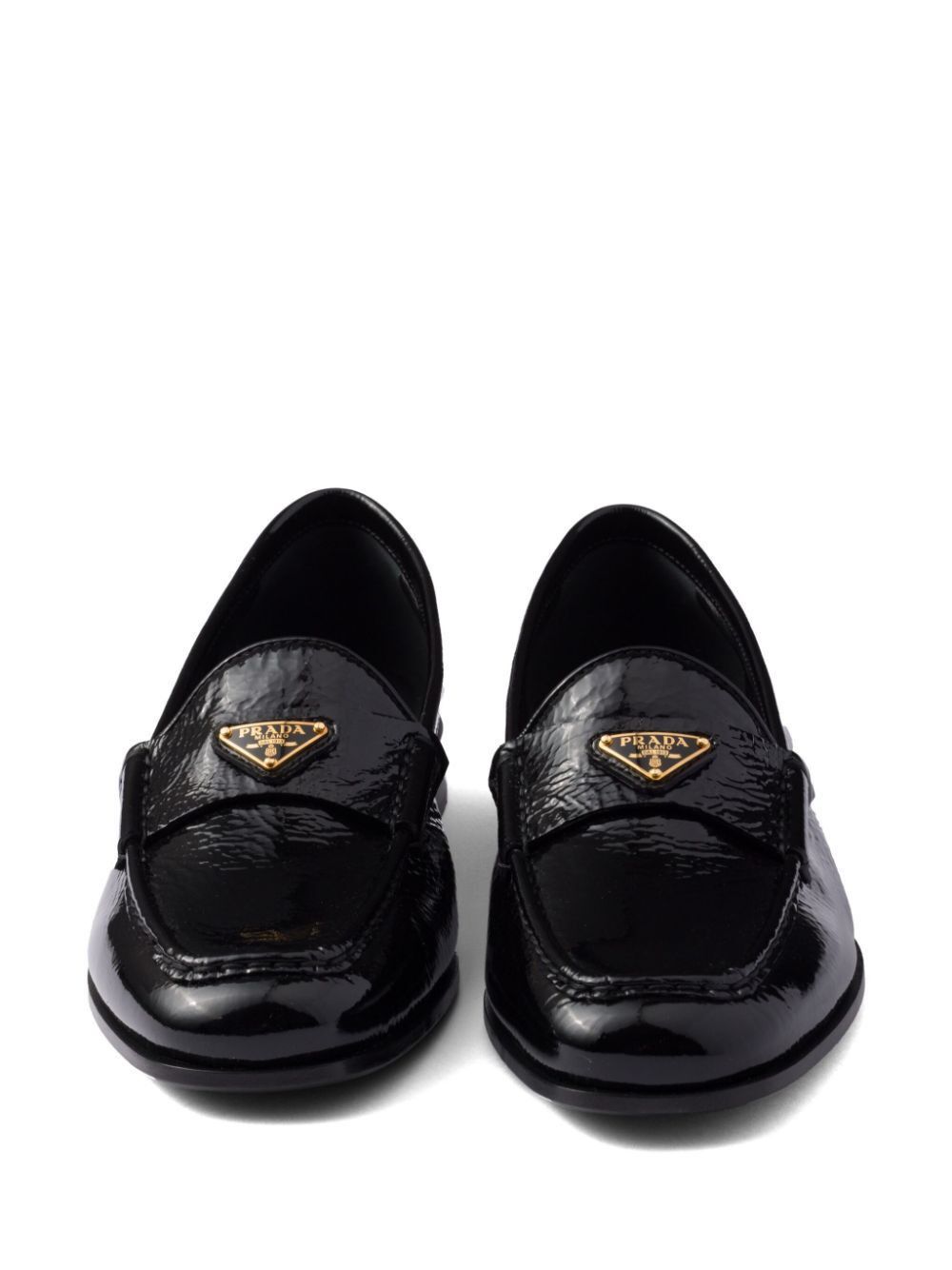 Prada PATENT LEATHER LOAFERS Size US 8.5 / IT 38.5 - 2 Thumbnail