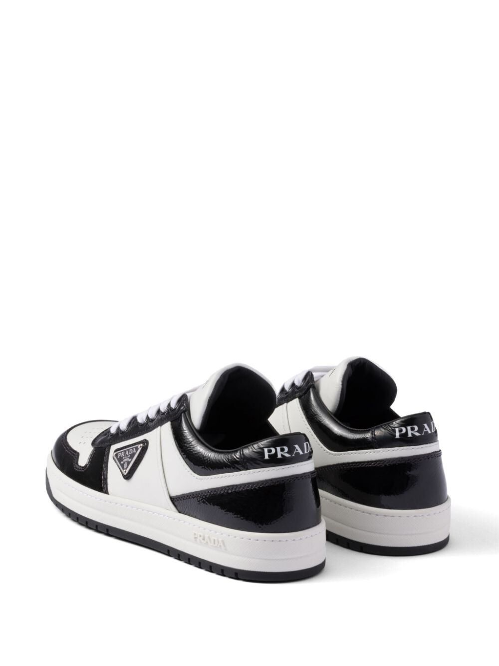 Prada DOWNTOWN LEATHER SNEAKERS Size US 6 / IT 36 - 3 Thumbnail