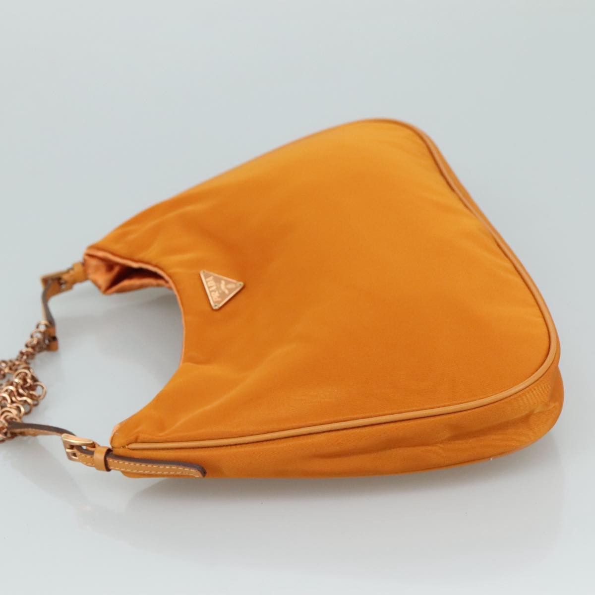 Prada Tessuto Orange Synthetic Shoulder Bag (Pre-Owned) Size ONE SIZE - 4 Thumbnail