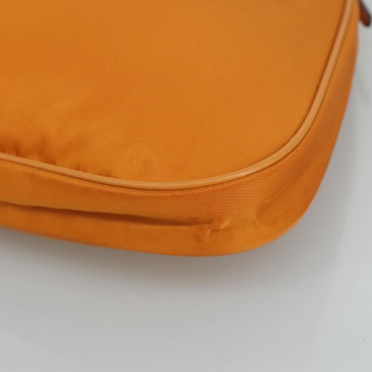 Prada Tessuto Orange Synthetic Shoulder Bag (Pre-Owned) Size ONE SIZE - 7 Thumbnail