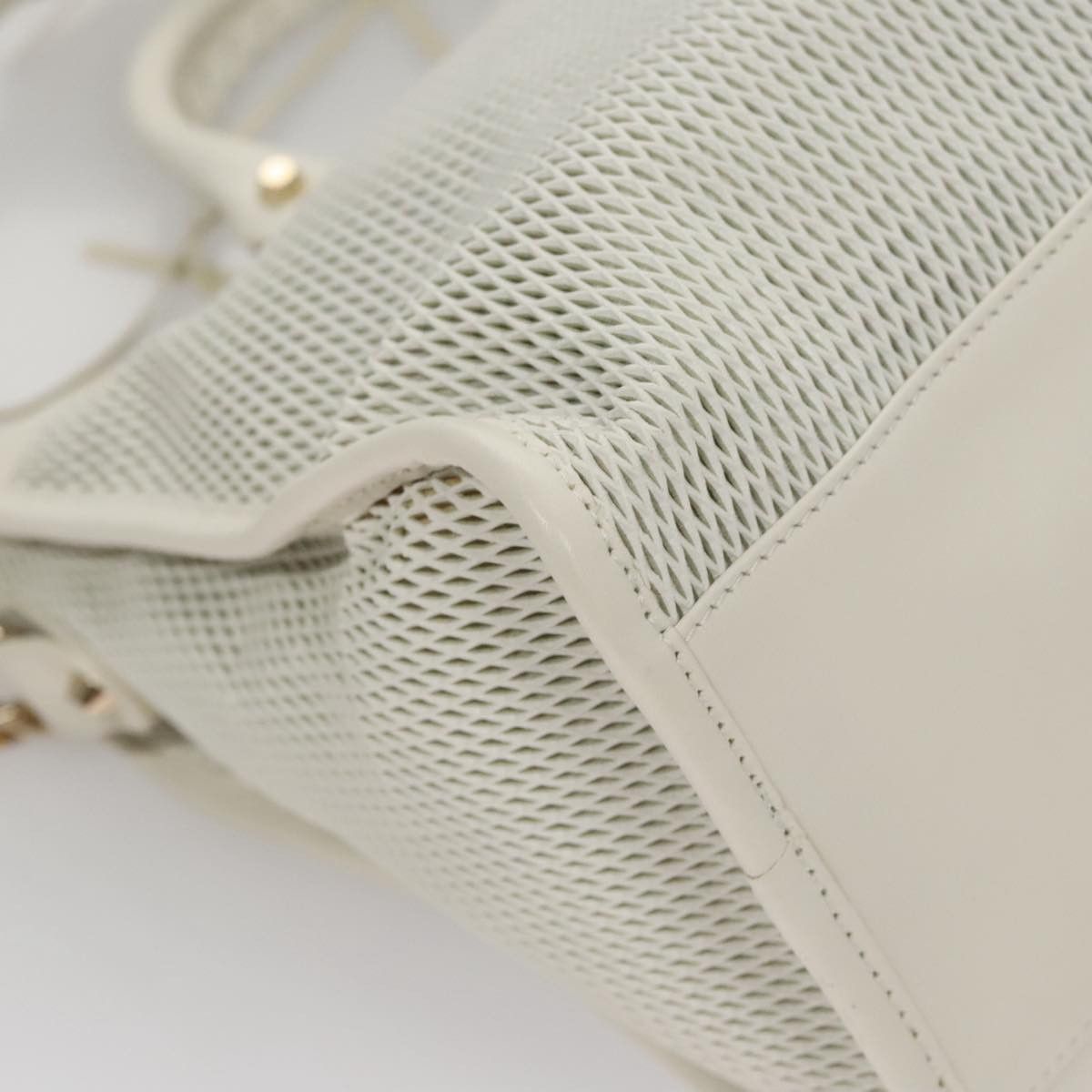 Balenciaga City White Leather Handbag (Pre-Owned) Size ONE SIZE - 13 Thumbnail