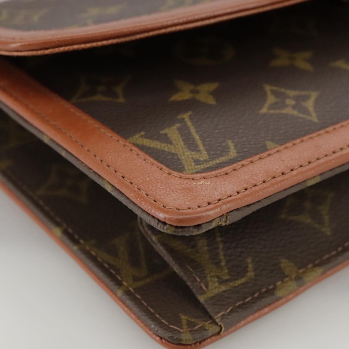 Louis Vuitton Pochette Dame Brown Canvas Clutch Bag (Pre-Owned) Size ONE SIZE - 7 Thumbnail