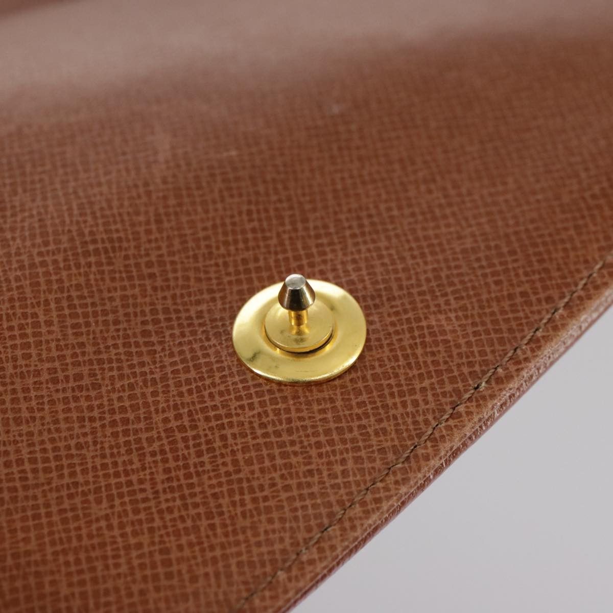 Louis Vuitton Pochette Dame Brown Canvas Clutch Bag (Pre-Owned) Size ONE SIZE - 11 Thumbnail