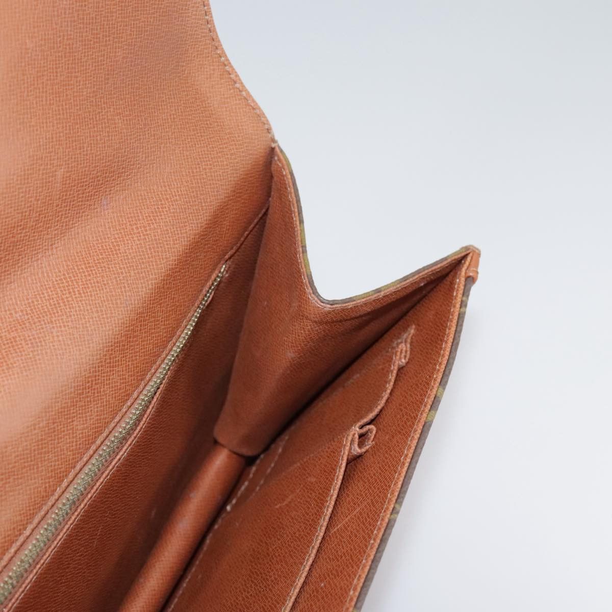 Louis Vuitton Pochette Dame Brown Canvas Clutch Bag (Pre-Owned) Size ONE SIZE - 15 Thumbnail