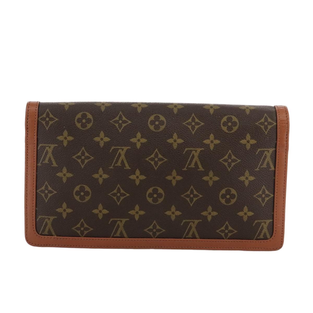 Louis Vuitton Pochette Dame Brown Canvas Clutch Bag (Pre-Owned) Size ONE SIZE - 2 Thumbnail