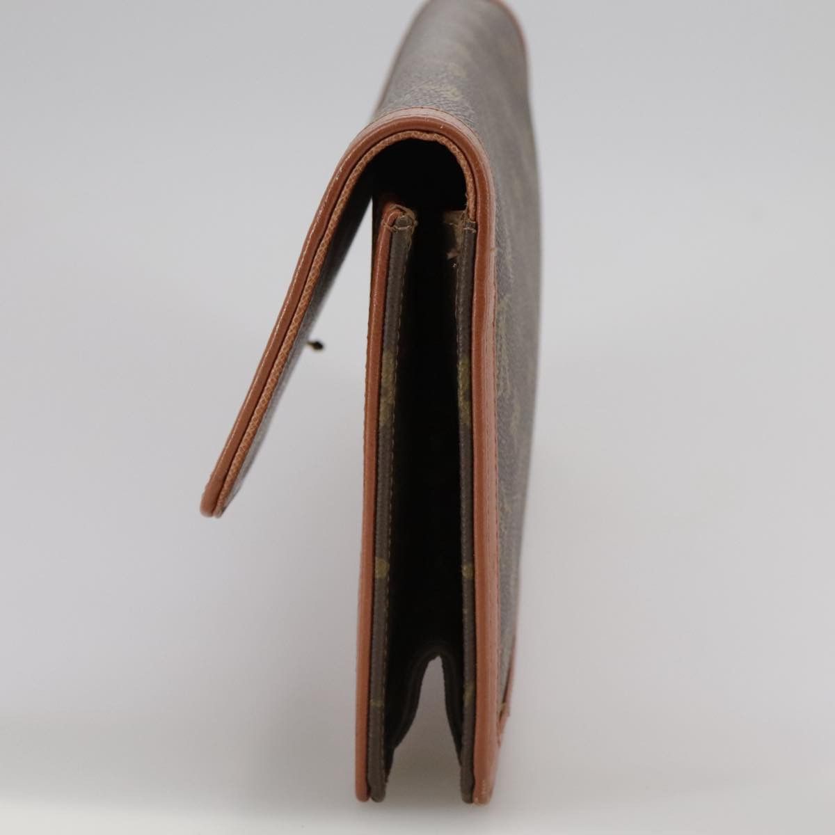 Louis Vuitton Pochette Dame Brown Canvas Clutch Bag (Pre-Owned) Size ONE SIZE - 4 Thumbnail