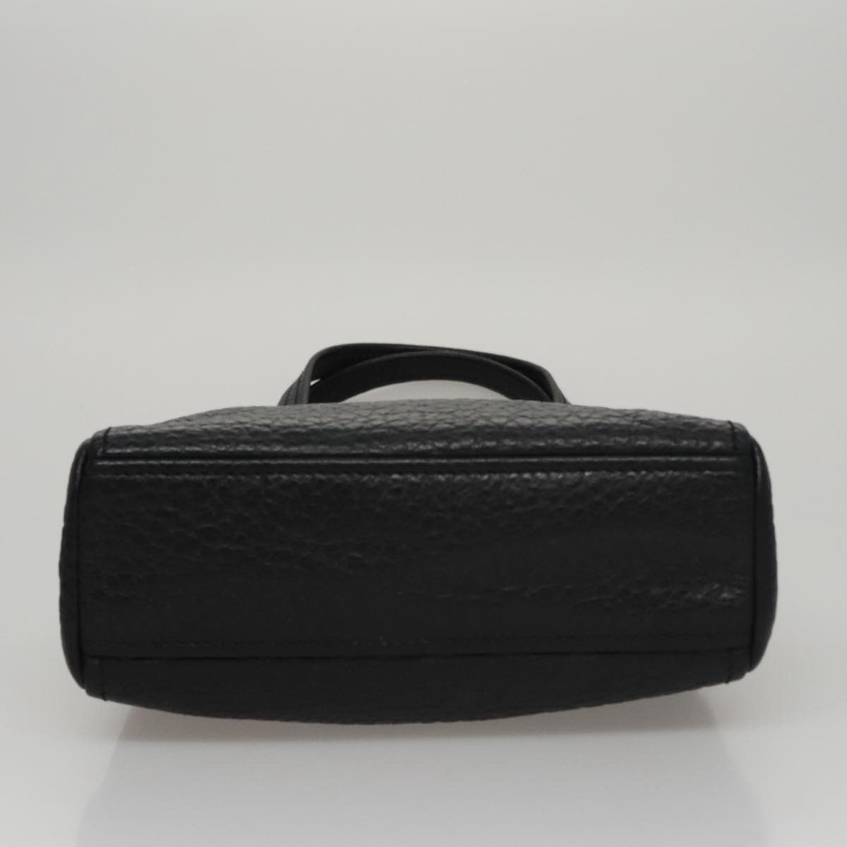 Prada Black Leather Handbag (Pre-Owned) Size ONE SIZE - 19 Thumbnail