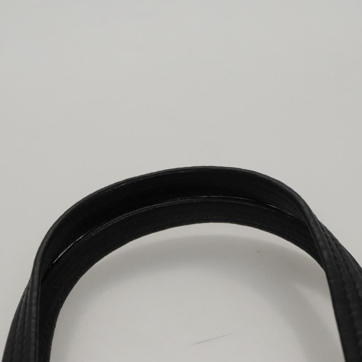 Prada Black Leather Handbag (Pre-Owned) Size ONE SIZE - 18 Thumbnail