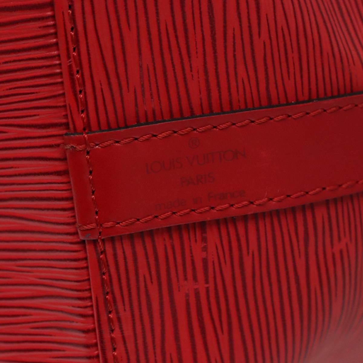 Louis Vuitton Petit Noé Red Leather Shoulder Bag (Pre-Owned) Size ONE SIZE - 14 Thumbnail