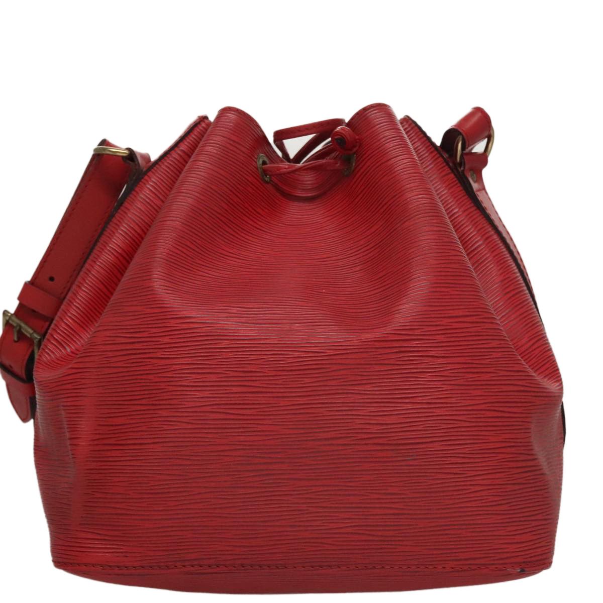 Louis Vuitton Petit Noé Red Leather Shoulder Bag (Pre-Owned) Size ONE SIZE - 2 Thumbnail