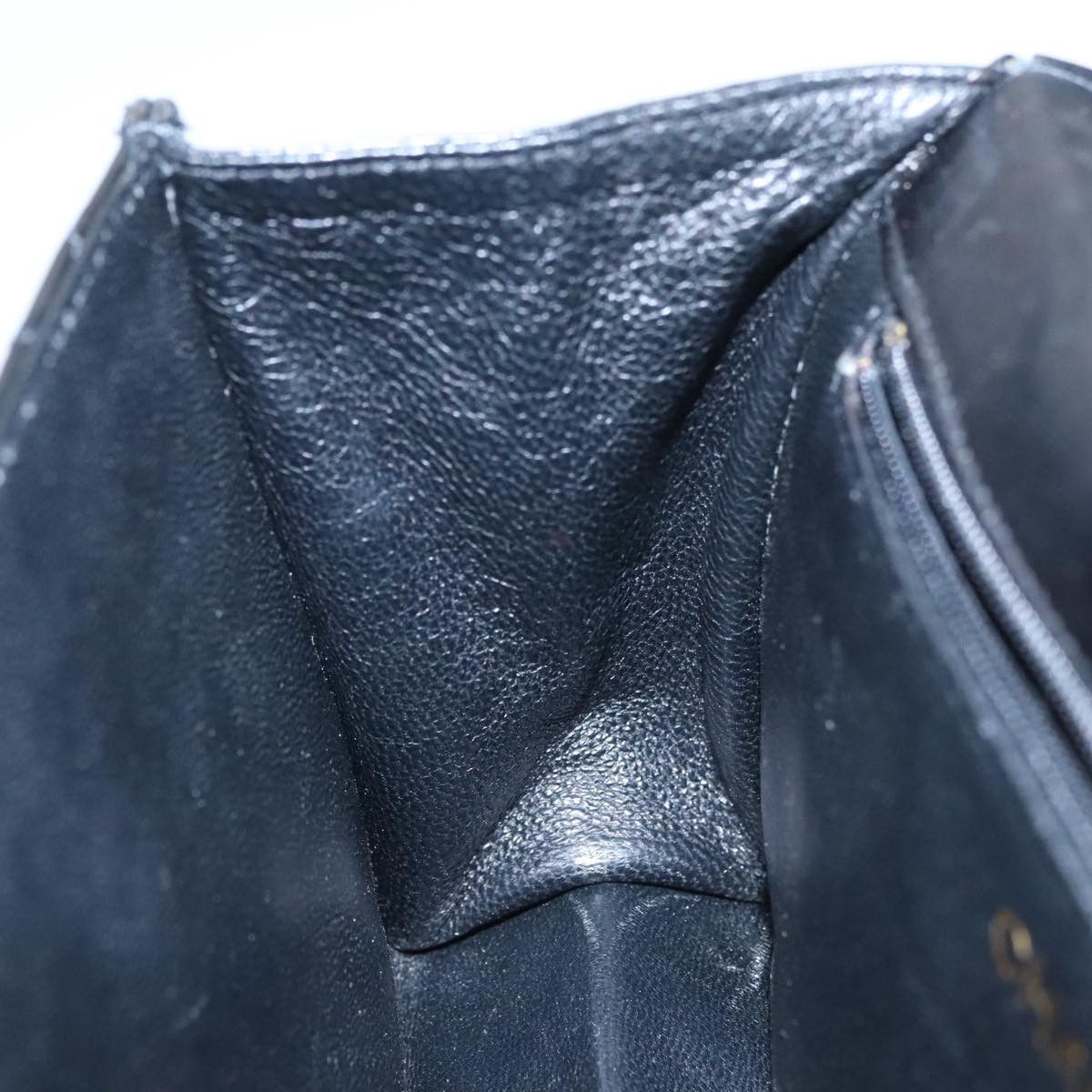 Chanel Full Flap Black Leather Shoulder Bag (Pre-Owned) Size ONE SIZE - 14 Thumbnail