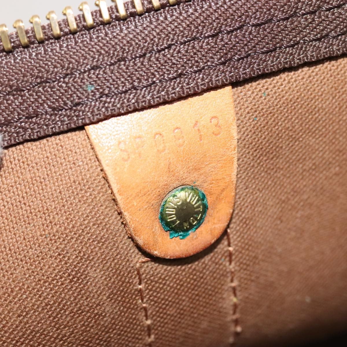 Louis Vuitton Keepall 45 Brown Canvas Travel Bag (Pre-Owned) Size ONE SIZE - 18 Thumbnail