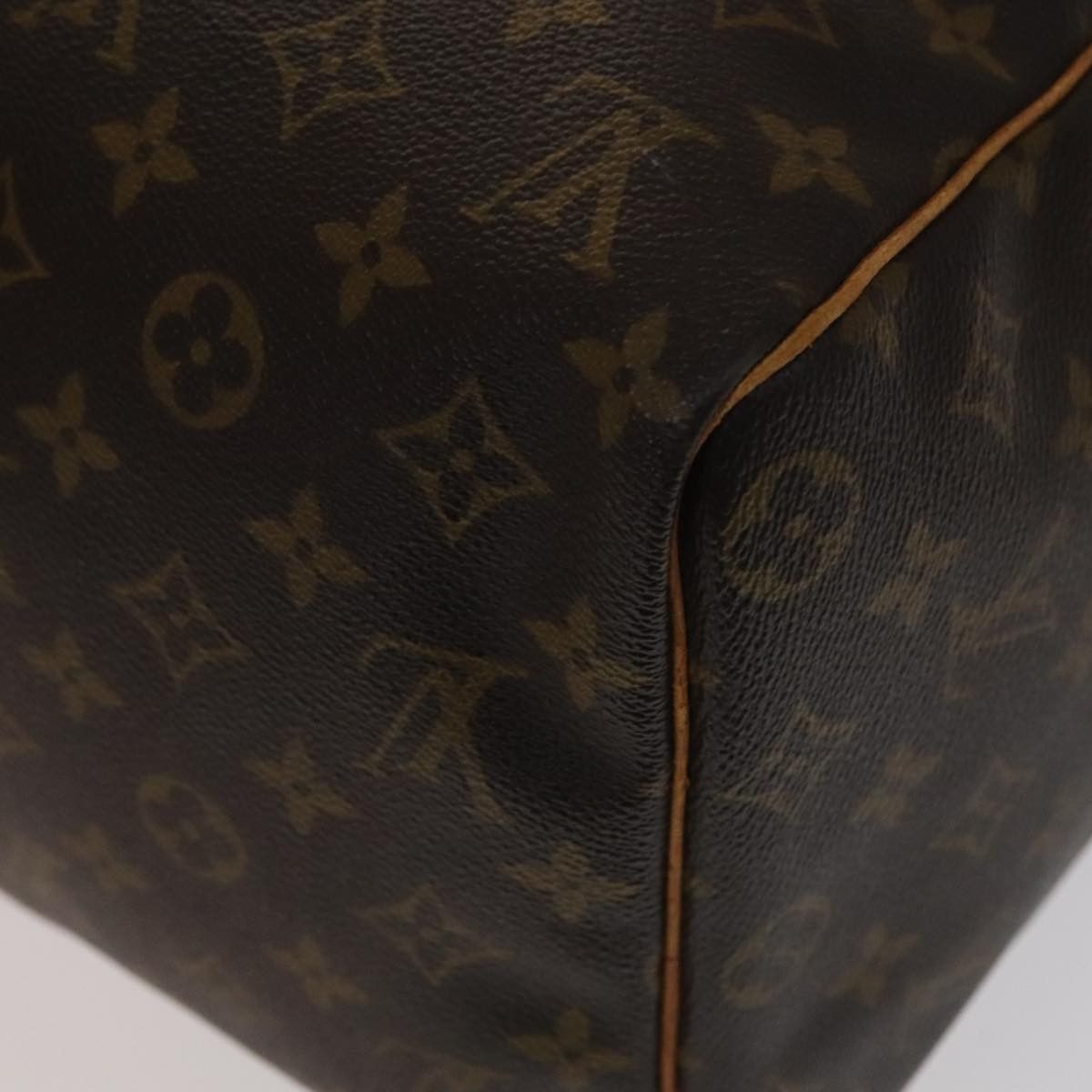 Louis Vuitton Keepall 45 Brown Canvas Travel Bag (Pre-Owned) Size ONE SIZE - 11 Thumbnail