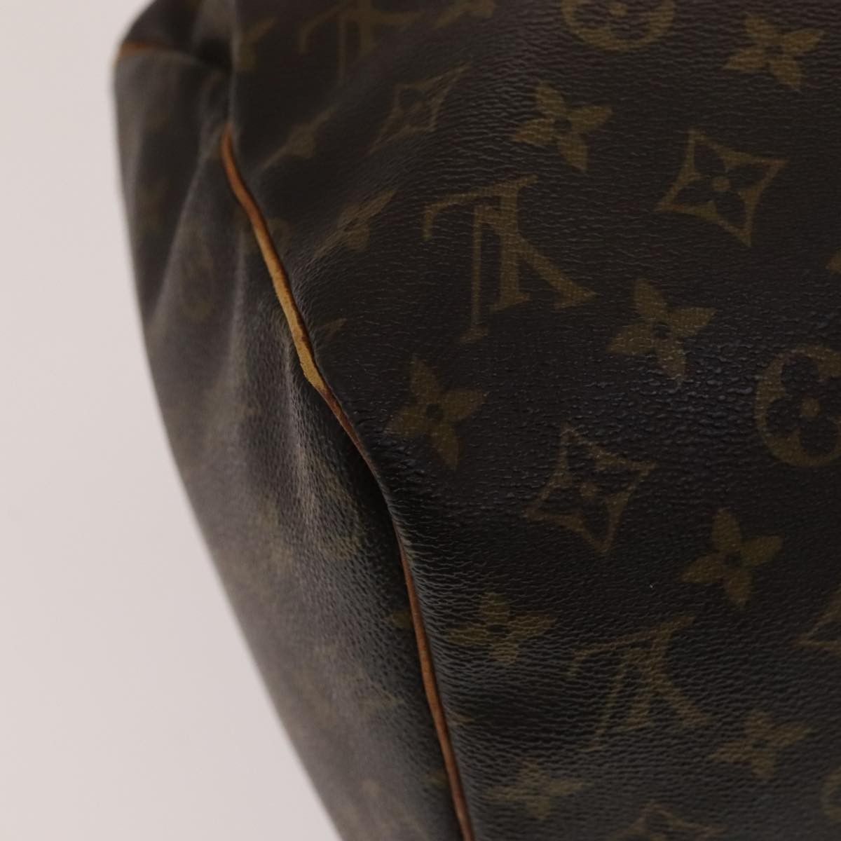 Louis Vuitton Keepall 45 Brown Canvas Travel Bag (Pre-Owned) Size ONE SIZE - 12 Thumbnail