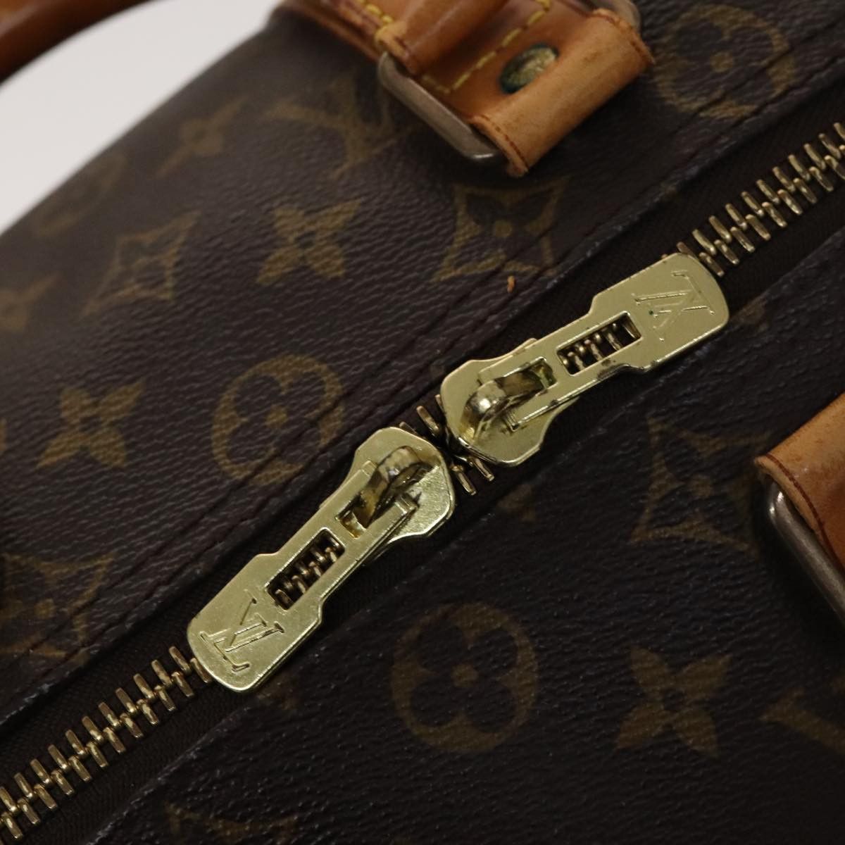 Louis Vuitton Keepall 45 Brown Canvas Travel Bag (Pre-Owned) Size ONE SIZE - 13 Thumbnail