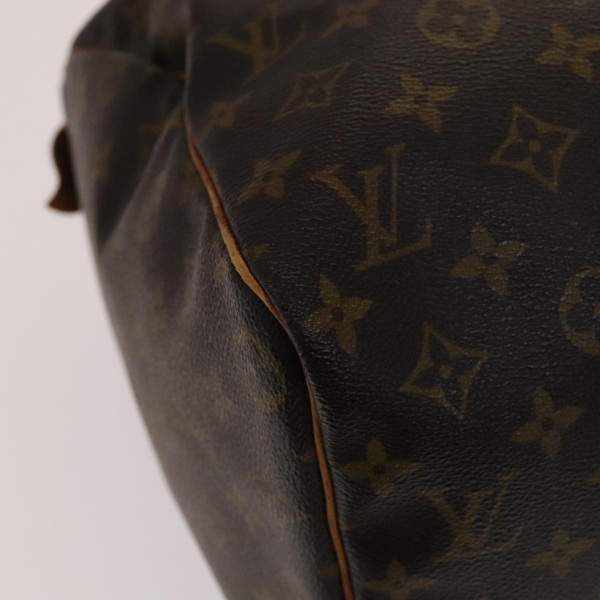 Louis Vuitton Keepall 45 Brown Canvas Travel Bag (Pre-Owned) Size ONE SIZE - 10 Thumbnail