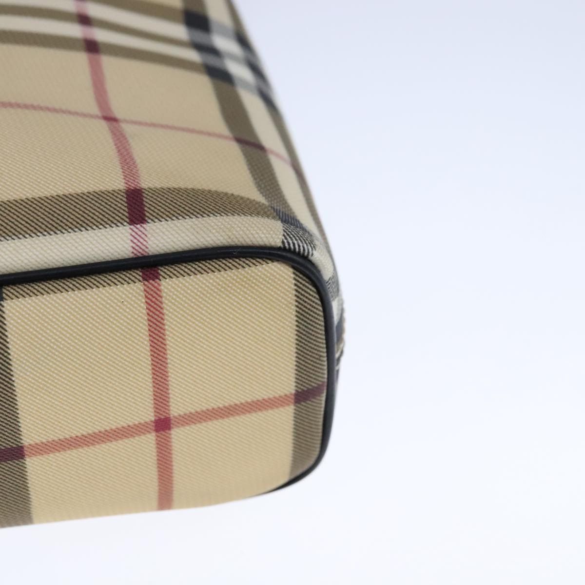 Burberry Nova Check Beige Canvas Shoulder Bag (Pre-Owned) Size ONE SIZE - 10 Thumbnail