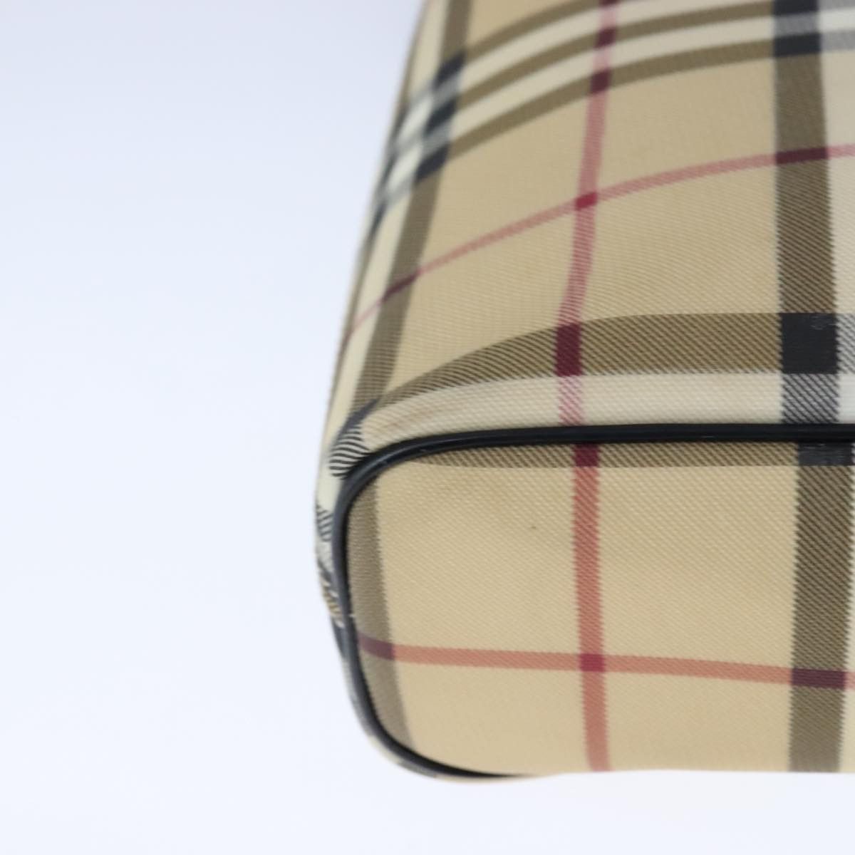 Burberry Nova Check Beige Canvas Shoulder Bag (Pre-Owned) Size ONE SIZE - 9 Thumbnail