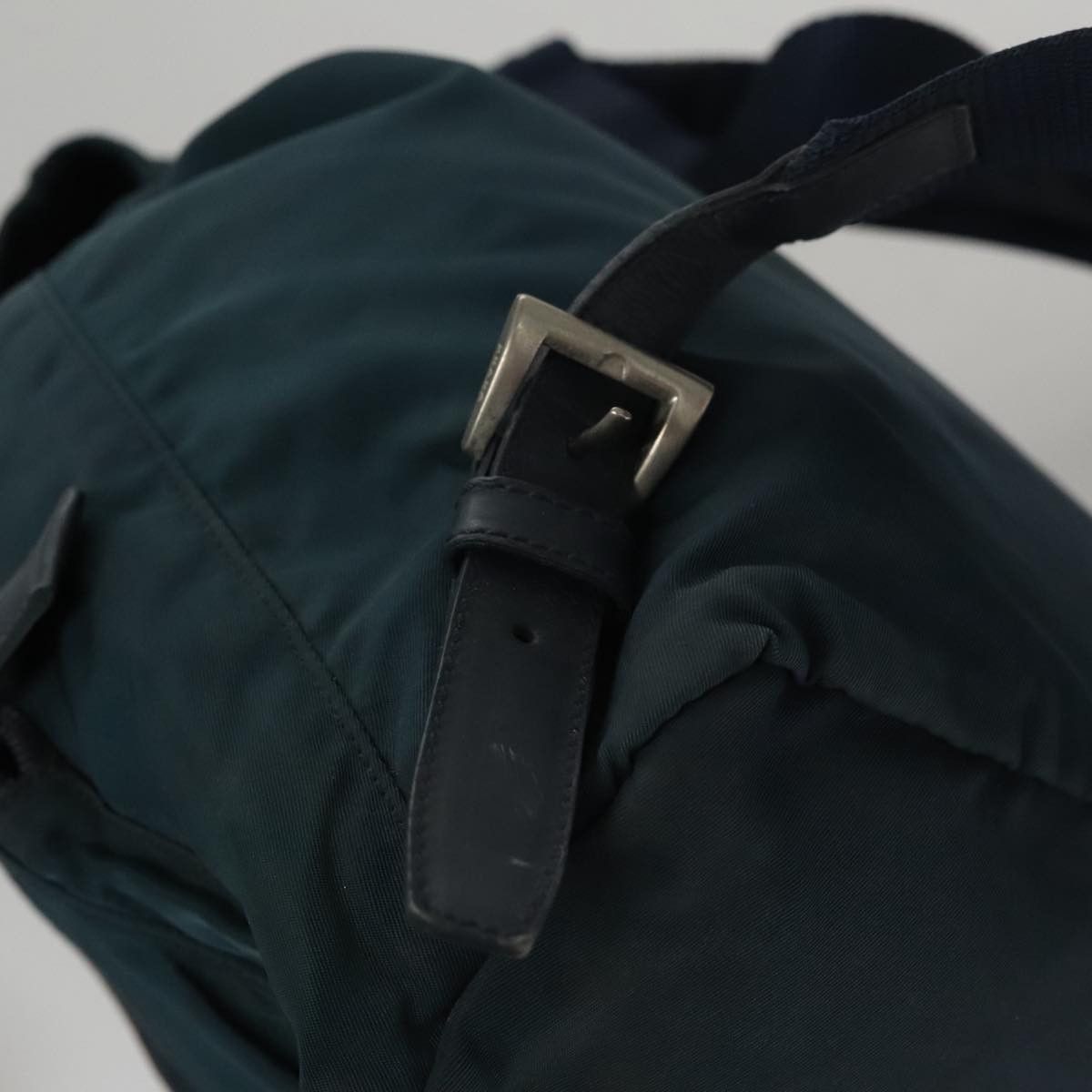 Prada Vela Khaki Synthetic Backpack Bag (Pre-Owned) Size ONE SIZE - 16 Thumbnail