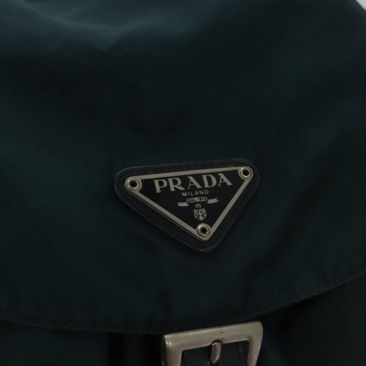 Prada Vela Khaki Synthetic Backpack Bag (Pre-Owned) Size ONE SIZE - 19 Thumbnail