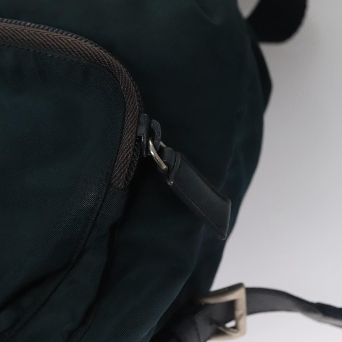 Prada Vela Khaki Synthetic Backpack Bag (Pre-Owned) Size ONE SIZE - 17 Thumbnail