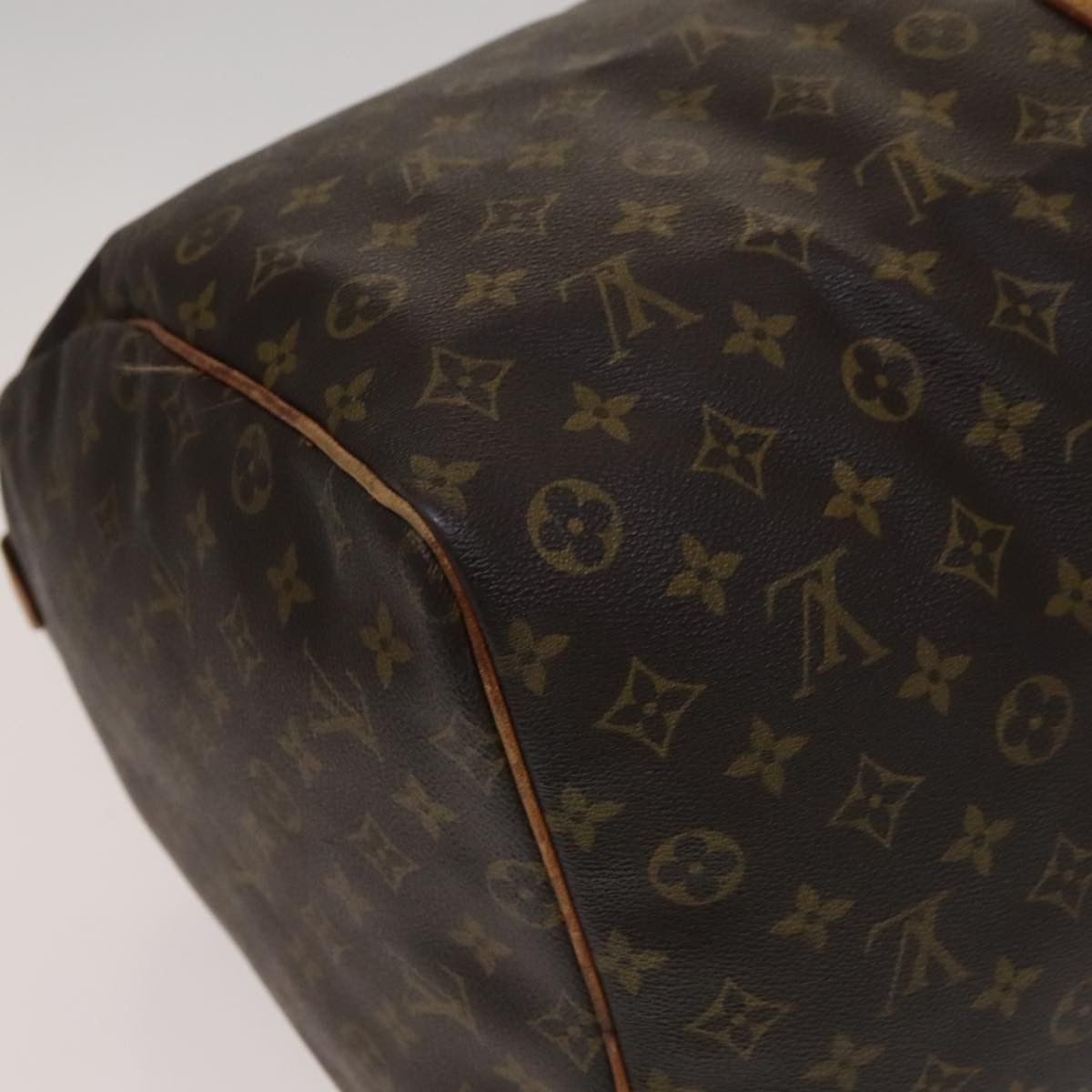 Louis Vuitton Keepall 60 Brown Canvas Travel Bag (Pre-Owned) Size ONE SIZE - 12 Thumbnail