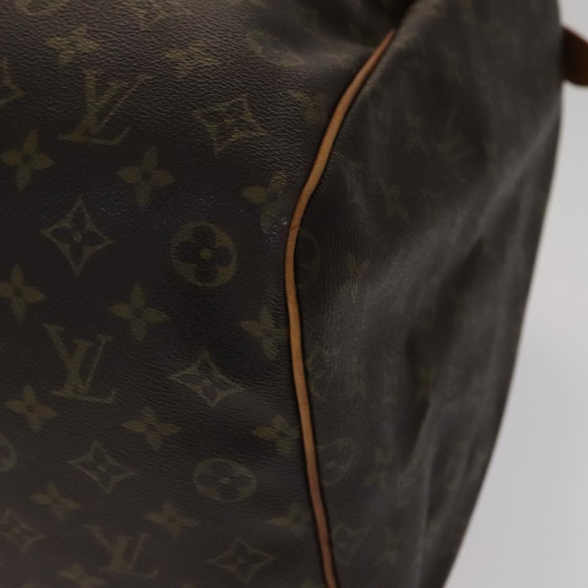 Louis Vuitton Keepall 60 Brown Canvas Travel Bag (Pre-Owned) Size ONE SIZE - 9 Thumbnail