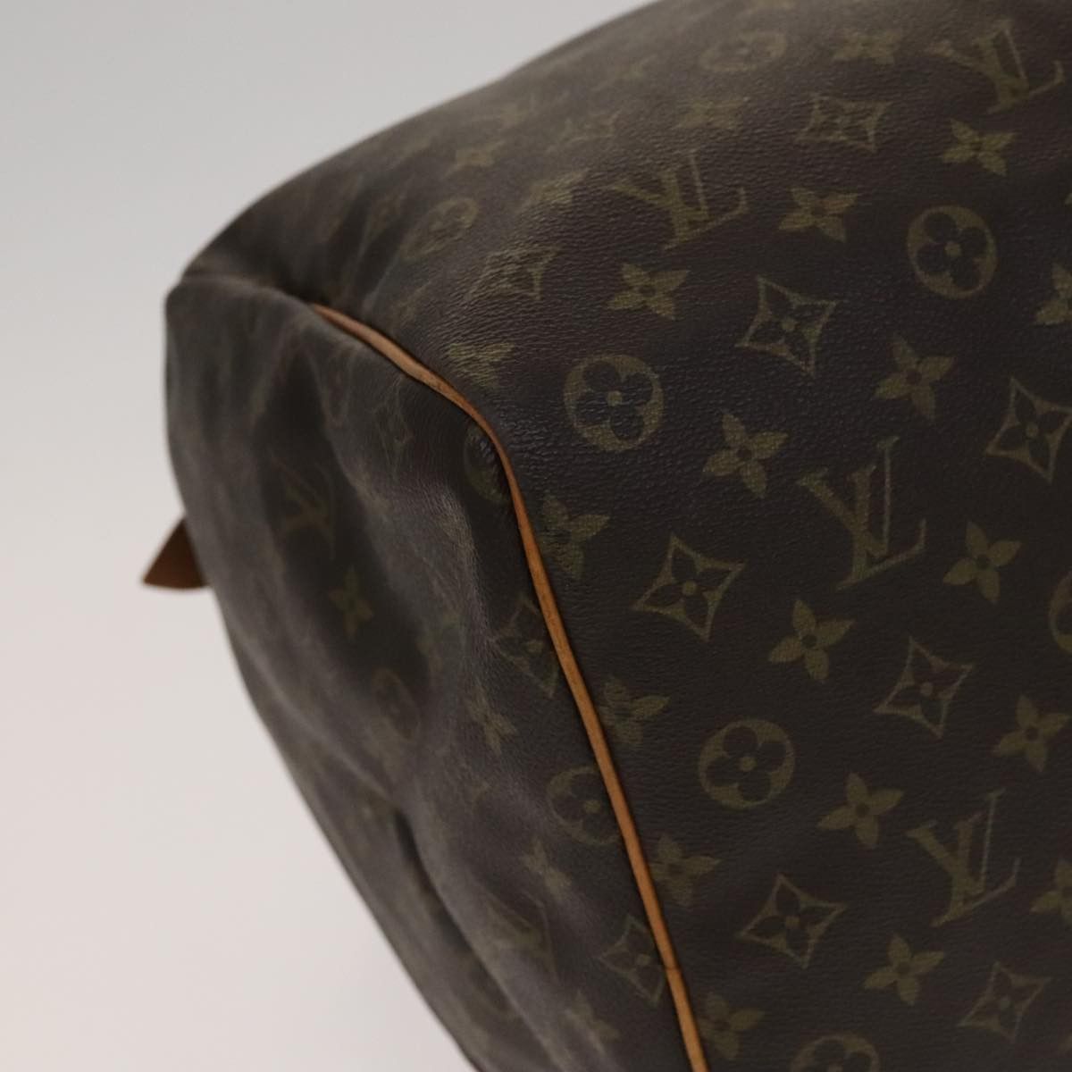 Louis Vuitton Keepall 60 Brown Canvas Travel Bag (Pre-Owned) Size ONE SIZE - 10 Thumbnail