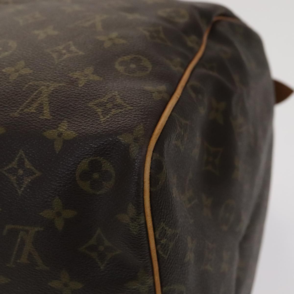 Louis Vuitton Keepall 60 Brown Canvas Travel Bag (Pre-Owned) Size ONE SIZE - 11 Thumbnail