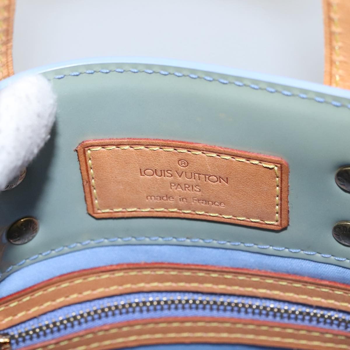 Louis Vuitton Reade Blue Patent Leather Handbag (Pre-Owned) Size ONE SIZE - 20 Thumbnail