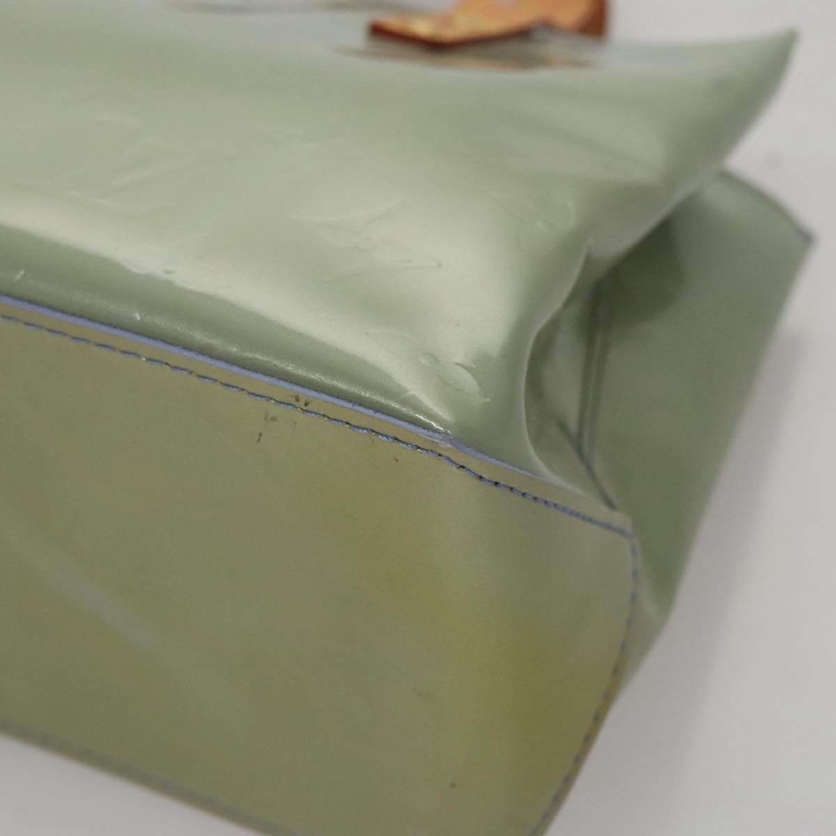 Louis Vuitton Reade Blue Patent Leather Handbag (Pre-Owned) Size ONE SIZE - 12 Thumbnail