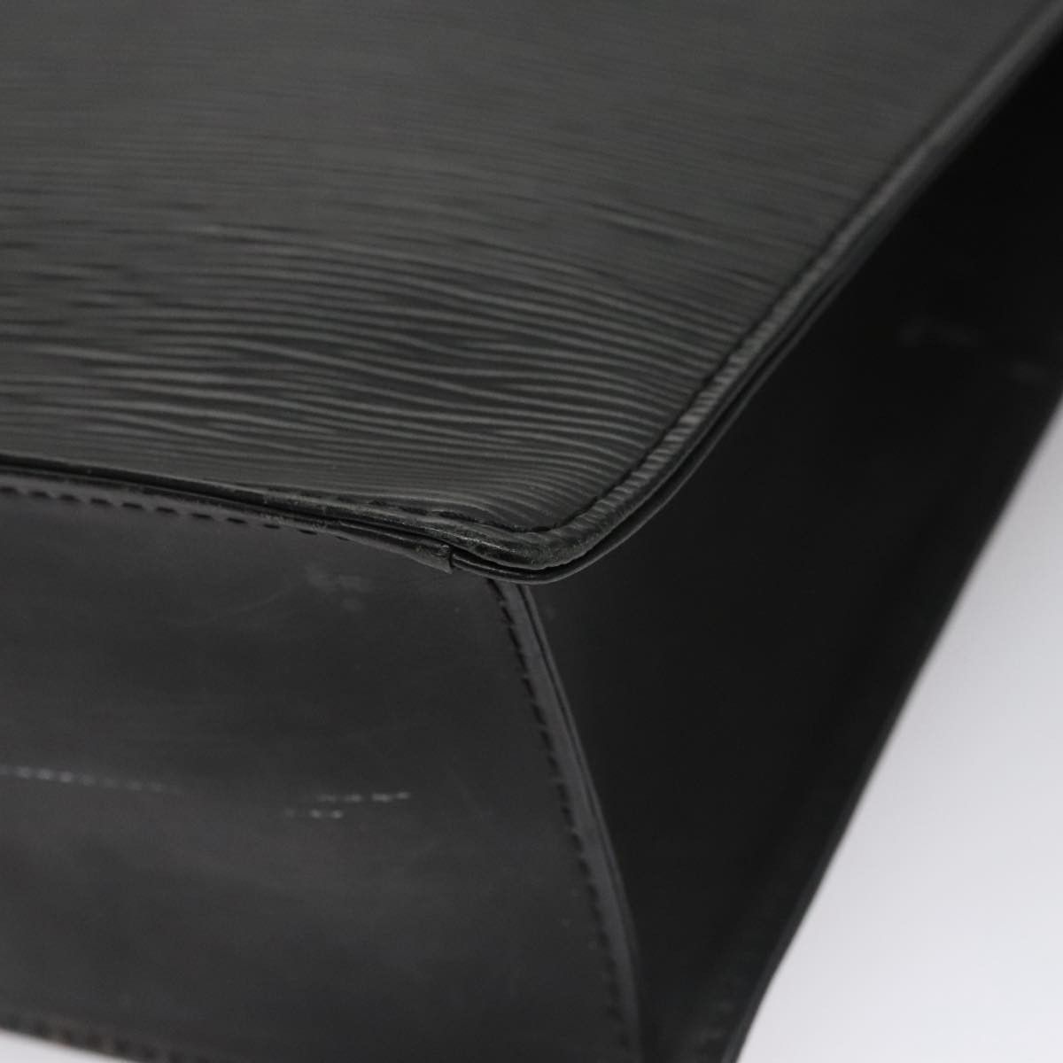Louis Vuitton Sac Plat Black Leather Handbag (Pre-Owned) Size ONE SIZE - 9 Thumbnail